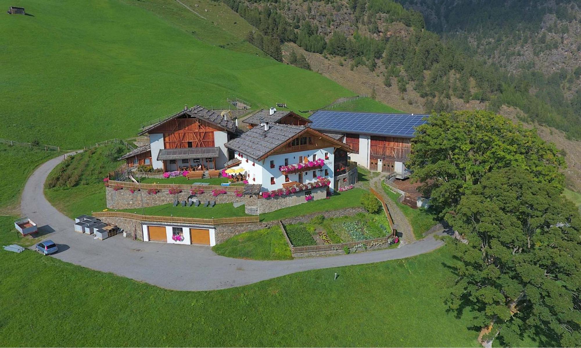 Schnatzhof Apartment Morgensonne Naturns Exterior foto